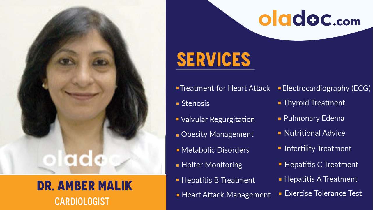 Services  provided by Dr. Amber Malik